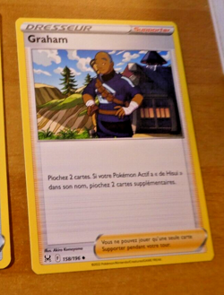 POKEMON ORIGINE PERDUE FRANCAISE CARD CARTE Graham 158/196 FR JCC NM 2022 - Image 1