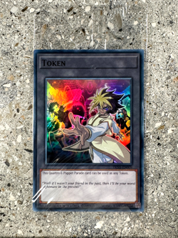 Yugioh TCG Token - Quattro & Puppet Parade TKN5-EN009 Foil Factory Sealed - Image 1
