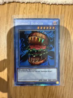 Hungry Burger | WISU-EN041 | Collector's Rare | 1st Edition | YuGiOh | Mint - Image 1