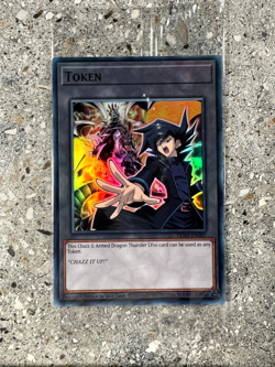 Yugioh Token - Chazz & Armed Dragon Thunder LV10 TKN5-EN007 Foil Factory Sealed - Image 1