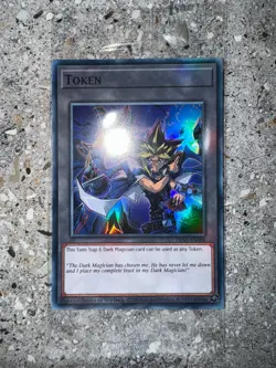 Yugioh TCG Token -Yami Yugi & Dark Magician TKN5-EN006 Foil Factory Sealed - Image 3