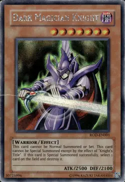 Dark Magician Knight - Prismatic Secret Rare ROD-EN001 - HP - YuGiOh - Image 1