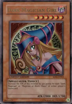 Dark Magician Girl - Ultra Rare Limited Edition RDS-ENSE2 - HP - YuGiOh - Image 1