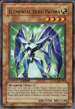 Elemental Hero Prisma - Ultra Rare Limited Edition DPCT-EN002 - MP - YuGiOh - Image 1