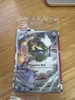Pokemon Center Tornadus 210 Black Star Promo Card White Flare - Image 1