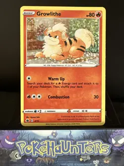 Pokemon Card Growlithe 4/15 Holo McDonalds 2022 Light Play - Image 1
