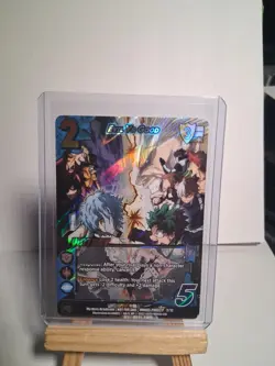 Evil Vs Good Victory Card Pu03 P 2/12 My Hero Academia TCG FOIL Universus 1ST ed - Image 1