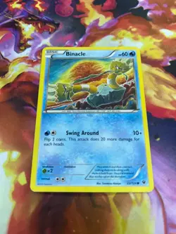 Binacle 22/124 Fates Collide Regular LP-Lightly Played Pokemon Card TCG - Image 1