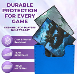 MTG Card Sleeves - 100 Count | Ultra-Durable Matte Art Card Sleeves for Intense - Image 5