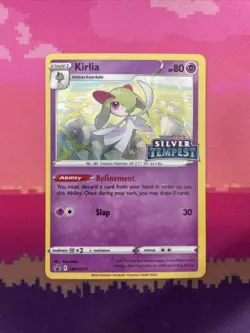 Pokemon Card Kirlia SWSH271 Black Star Promo STAMPED Silver Tempest Near Mint - Image 1