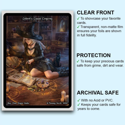 - Lilibeth'S Casual Conjuring - 100 Smooth Matte TCG Trading Card Sleeves - Fits - Image 4