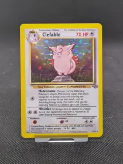 Clefable 1/64 Holo Jungle Set Pokemon Card WOTC NM - Image 1