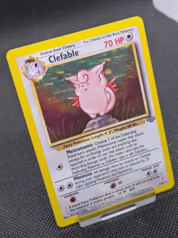 Clefable 1/64 Holo Jungle Set Pokemon Card WOTC NM - Image 2