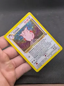 Clefable 1/64 Holo Jungle Set Pokemon Card WOTC NM - Image 4