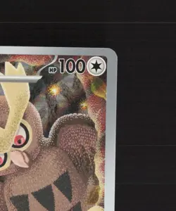 Noctowl SVP141 Scarlet & Violet Full Art Black Star Promo Holo Pokemon Card NM - Image 4