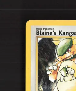 Blaine's Kangaskhan 36/132 WOTC Gym Heroes Uncommon Pokemon Card MP - Image 3