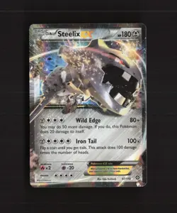 Steelix EX 67/114 XY Steam Siege Ultra Rare Holo Pokemon Card NM - Image 1
