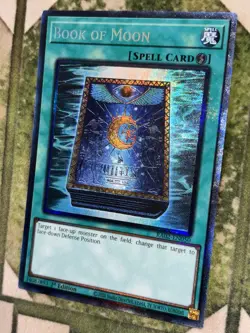 YuGiOh BOOK OF MOON Prismatic Collector’s Rare RA02-EN050 - Image 1