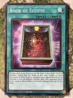 YuGiOh BOOK OF ECLIPSE Prismatic Collector’s Rare RA02-EN054 - Image 2