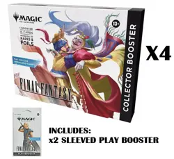 MTG Final Fantasy Collector Booster Pack (Omega Box) [X4] + Play Booster [X2] - Image 1