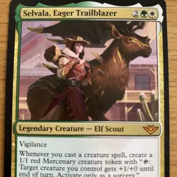 Selvala, Eager Trailblazer ~ Outlaws of Thunder Junction [ NM ] [ Magic MTG ] - Image 2