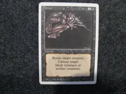 Terror - Revised - MTG Magic - Common - Black Instant - Image 1