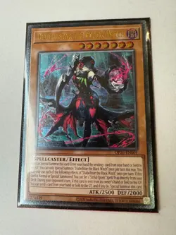 YUGIOH Diabellstar The Black Witch Ultimate Rare OP26-EN001 - Image 1