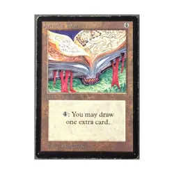 WOTC MtG Beta Jayemdae Tome (R) Fair+ - Image 1