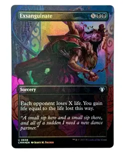 MTG | Exsanguinate #0638 | Commander Masters | Foil | NM | EN - Image 1