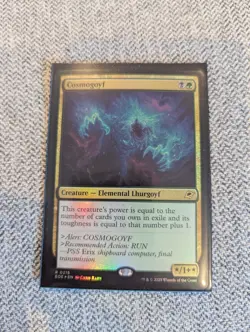 Magic the Gathering MTG Cosmogoyf FOIL Card NM/M Eternities - Image 1