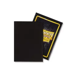 Dragon Shield - Matte Sleeves 100 Black Standard Size, MTG, Pokemon 15% multibuy - Image 2
