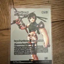 MTG Final Fantasy - Yuffie Kisaragi (Yuriko) - Borderless Rare - 0060 NM - Image 1