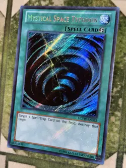 YuGiOh MYSTICAL SPACE TYPHOON Secret Rare LCYW-EN062 - Image 1