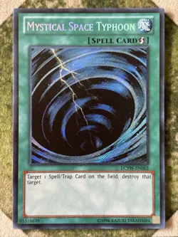 YuGiOh MYSTICAL SPACE TYPHOON Secret Rare LCYW-EN062 - Image 2