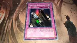 Solemn Judgment DB2-EN073 Unl. Yugioh Yu-Gi-Oh! Super Rare card NM - Image 1