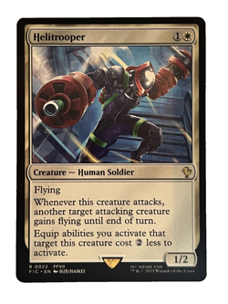 Helitrooper #22 | NM | Final Fantasy Commander FIC | Magic MTG - Image 1