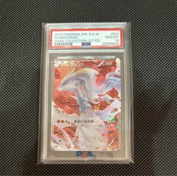 PSA 10 Pokemon Card Reshiram Shiny Collection BW 022/20 SR SC Japanese Holo Rare - Image 2