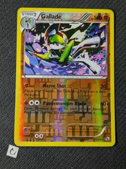 Gallade 81/113 - Legendary Treasures - Rare Reverse Holo Pokemon TCG LP - Image 1