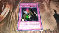 Solemn Judgment DB2-EN073 Unl. Yugioh Yu-Gi-Oh! Super Rare card LP - Image 1