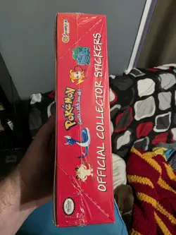 Pokemon 1999 Sandylion SEALED Box 48 Packs Vintage Sandylion Stickers Rare Box - Image 2
