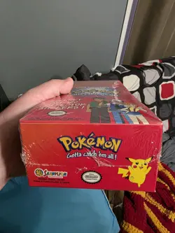 Pokemon 1999 Sandylion SEALED Box 48 Packs Vintage Sandylion Stickers Rare Box - Image 3