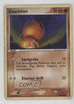 Trapinch German Pokemon EX Sandstorm #82 2003 15fy - Image 1