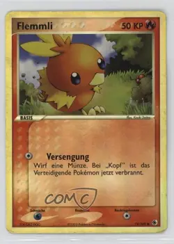 Torchic German Pokemon EX Ruby & Sapphire #74 2003 15fy - Image 1