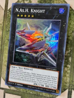 YuGiOh N.As.H. KNIGHT Super Rare LED9-EN003 - Image 1