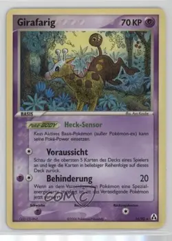 Girafarig German Pokemon EX Legend Maker #16 2006 15fy - Image 1