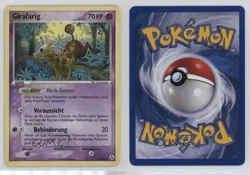 Girafarig German Pokemon EX Legend Maker #16 2006 15fy - Image 3