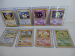 Pokemon Karten Konvolut Basis Set deutsch 8-tlg Paket 22 - Image 1