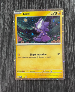 Pokemon - Toxel SVP119 Black Star Promo Scarlet & Violet Cosmos Holo NM - Image 1