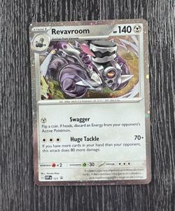 Pokemon - Revavroom SVP121 Black Star Promo Scarlet & Violet Cosmos Holo NM - Image 1