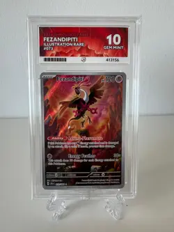 Fezandipiti 073/064 - Shrouded Fable - ACE 10 - PERFECT SUB GRADES - Pokemon TCG - Image 1